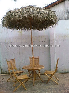CHEAP VIETNAM NATURAL BAMBOO FURNITURE SETS WITH THATCH UMBRELLA - candy@gianguyencraft.com_MS. CANDY