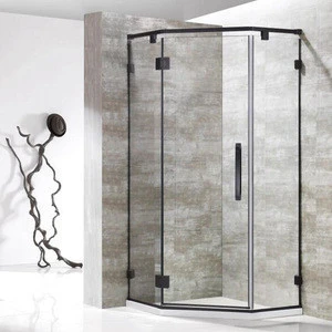 cheapest durable tempered glass sliding shower enclosure / shower room / shower cabin