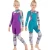 Import Children Kids Girls 2.5mm Full Wetsuit Long Sleeve One Piece Neoprene Thermal Swimsuit for Scuba Diving, Surfing, Swimming from China