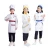 Import Childrens Chef Clothing Set Kindergarten Handicraft Class Baking Chef Boys and Girls Work Performance Costumes from China