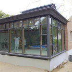 China aluminum low-e sunrooms summer house portable sunroom