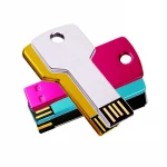 China Cheap 4Gb/8Gb/16Gb/32Gb/64Gb Colorful Customized Logo Gold Key Shape Memory Usb Stick Flash Drives Pen Drive