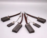 China Custom Motor Accessories Electrographite Resin graphite Carbon Brush Copper Silver Graphite Brush