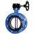 Import China Factory Cast Iron Manual Centerline Soft Sealing Turbine Flange Butterfly Valve from China