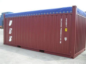 china factory new 20ft open top shipping container