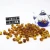 Import china factory wholesale amber Decorative reflective glass bead glass crystal beads from China