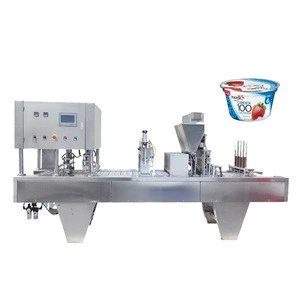 china full-automatic sterilized cups hot filling sealing machine with CE certificate
