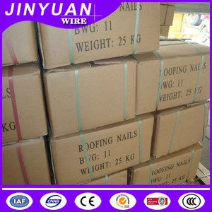 China Hebei factory sale low price 1-1/2~4 roofing umbrella nail used in asbestos/ plastic tile fix or wooden connecting