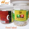 China hot sale adhesive coated paper food product label honey jar packaging label