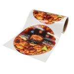 China manufacturer adhesive vinyl sticker waterproof custom label sticker