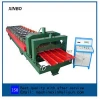 China Newest Automatic Plating Glazed Metal Roof Tile Roll Forming Machine glazed roof tile machine