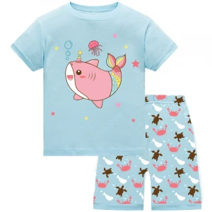 China Supplier Hot Sale 2021 Summer Children Clothing Trendy Kids Clothing Cotton Kids Clothes