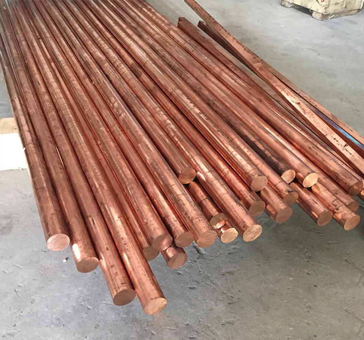 China suppliers customized copper round bar 6mm 20mm