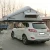 Import China travelling aluminum roof tent 3-4 people suv van roof top tent with awning from China
