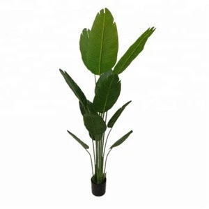 China wholesale faux banana tree artificial bonsai plant for indoor ornament
