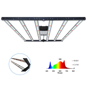 Chinese direct Samsung LM301H Led Grow Light 630W 6 Bars Hydroponics Full Spectrum Fluence Spydr Commercial planting
