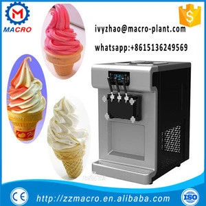 Chinese factory price pembekal mesin soft ice cream