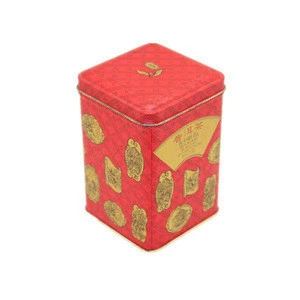 Chinese Oolong Tea Box Packing Green Tea Tin Box Black Tea Tin Case Packing Wholesale