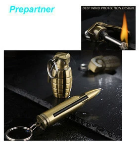 Stylish Cigarette Metal Bullet Kerosene Lighter