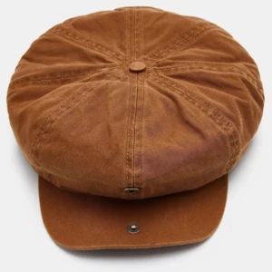 Classic 8 Panel Plain Vintage Washed Cotton Newsboy Casquette Ivy Cap Hat