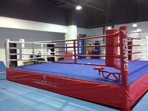 Classic Elevated Boxing Ring