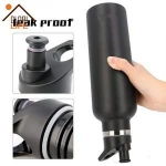 Classic Water Bottle Thermos Flask with Sport Cap 25OZ