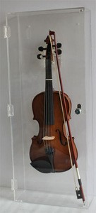 Clear Fashionable Acrylic Violin Display Case