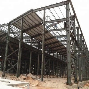 Clear Span Light Structural Steel Construction Metal Building Design