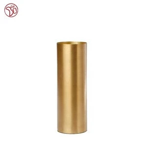 cnc automatic machine bronze flower hollow metal vase spinning products