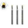 CNC milling cutter  ball nose diamond coating carbide end mill for Soft metal mirror finishing