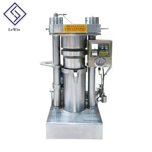 Cocoa butter oil extractor with hydraulic type oil extractor machine