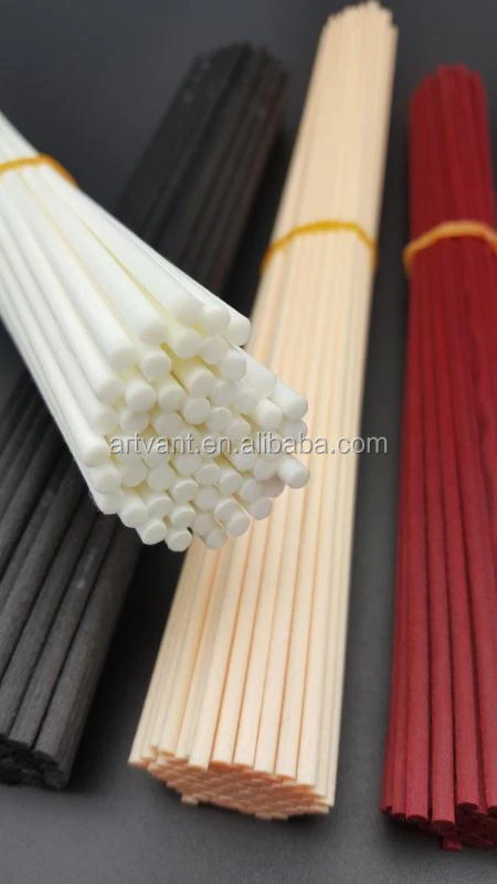 Colored Fiber Diffuser Rattan Stick 3mm Aromatherapy Essential Oil Reed stick