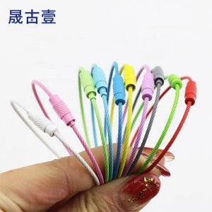 colorful Adjustable Stainless Steel Wire Cable Rope Circle