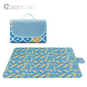 Colorful customizable logo thicken waterproof camping mat