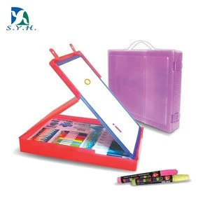 colorful drawing and painting art set for kids