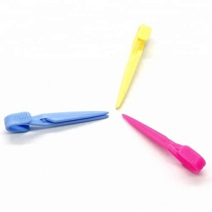Colorful Fixing Hair Clip Portable Salon Plastic Mini Hair Clip For Woman Or Kid