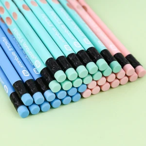 Colorful students and office wooden minimalist style (12 pcs/box) HB pencil