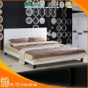 Comfortable feeling Fabric Platform bed , Chinese modern living room furniture
