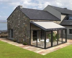 Commercial Conservatory Awning Top Canopy Awning Automatic Roof Folding Awning