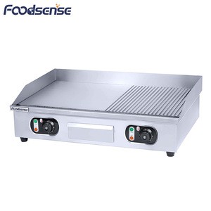 Commercial Counter Top Stainless Steel Electric Plat Griddle CE Certified