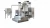 Import commercial food processor mayonnaise making mixing mixer outer circulation emulsifying machine from China
