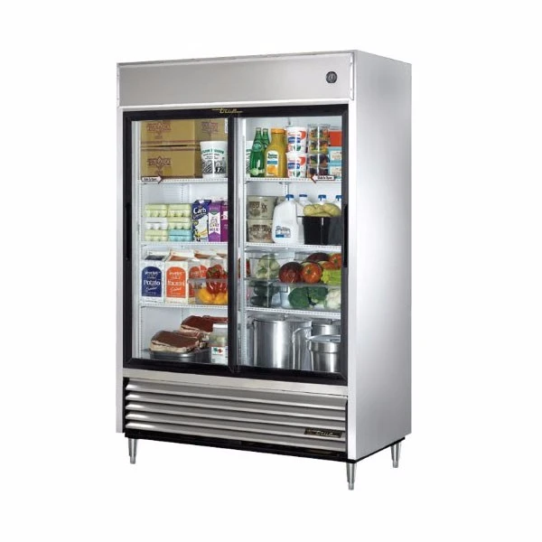 Commercial Tempered Disinfection Refrigerator Cabinet Glass Door