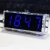 Import Compact DIY Digital LED Clock Kit 4-digit Light Control Temperature Date Time Display W/ Transparent Case for Indoor Outdoor from China