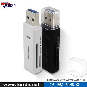 Compact Mini USB 3.0 multi Card Reader for SD/TF card
