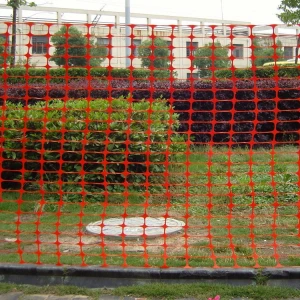 Construction Temporary Warning Fence Net Safety Plastic Orange Fence Net