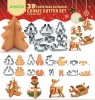 Cookie cutters Christmas set custom cookie cutters