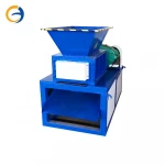 Copper wire iron steel crusher rubber scrap tyre recycling equipment tire shredder machine prices