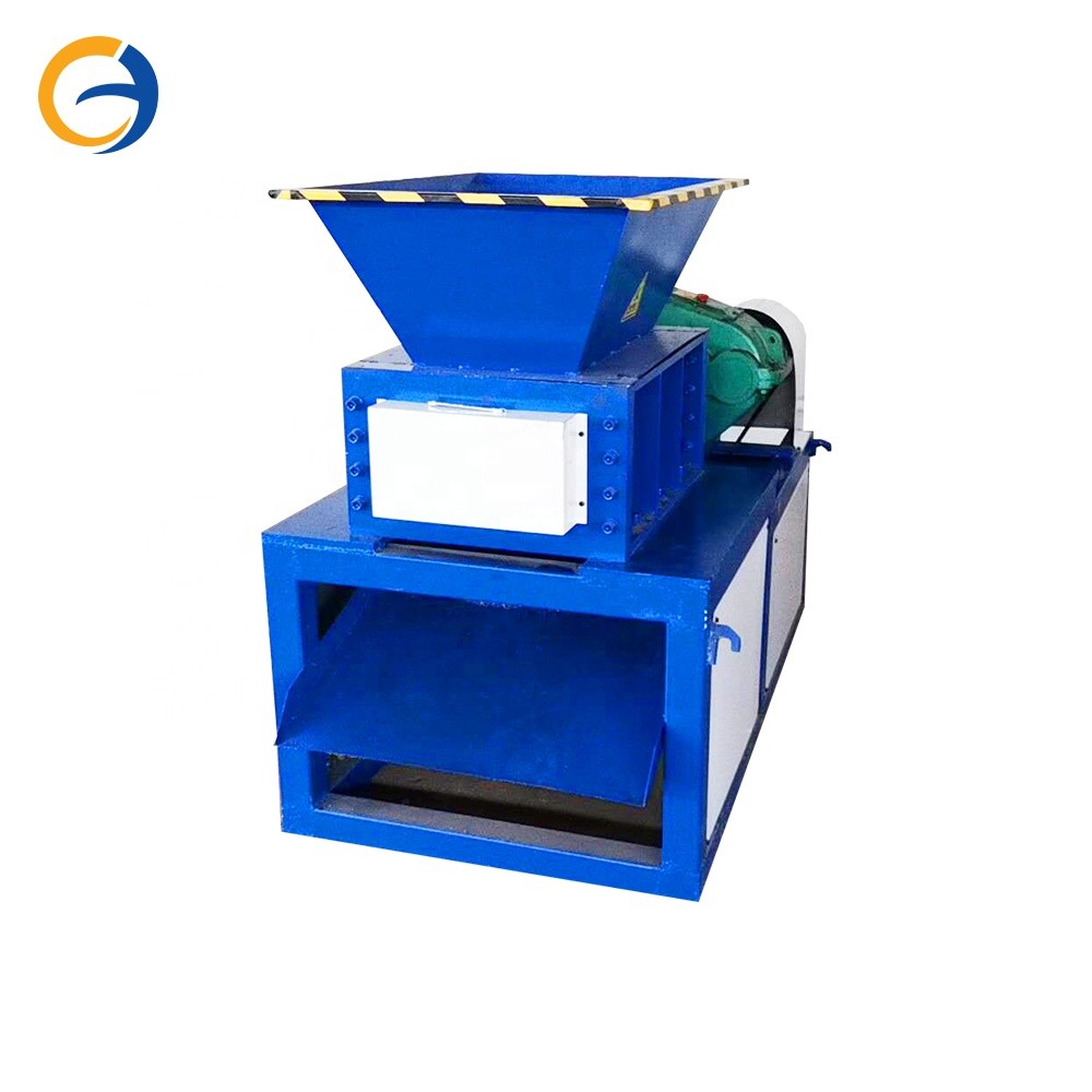 Copper wire iron steel crusher rubber scrap tyre recycling equipment tire shredder machine prices