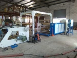 Cotton medical adhesive tape hot melt adhesive coating machine