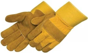 Cowhide Split Industrial Leather Working Gloves